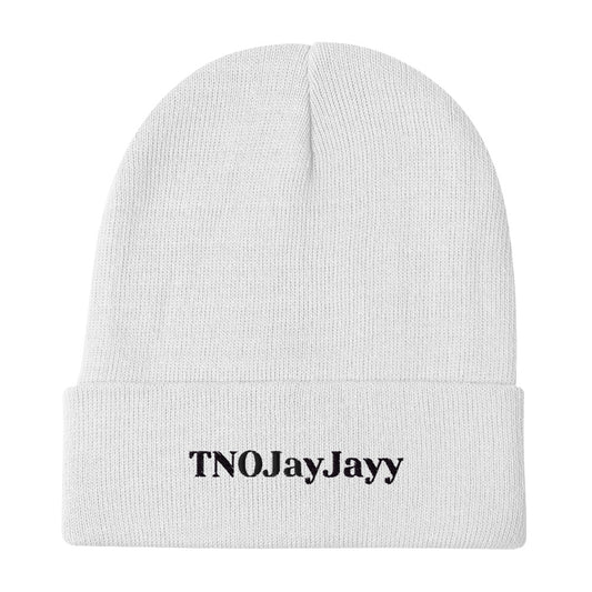 White TNOJayJayy Beanie